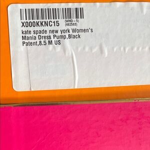 Kate Spade Black Patent Mania Dress Pump